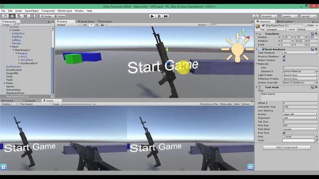 Разработка игр с виртуальной реальностью (VR) на Unity. Урок 5. Игровой процесс смотреть онлайн