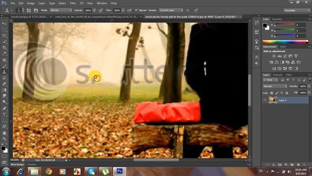 Lesson Photoshop 9 смотреть онлайн