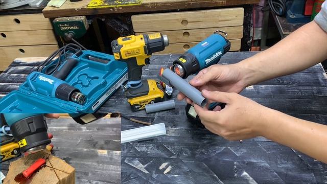 Khò nhiệt pin 18V MAKITA DHG180ZK смотреть онлайн