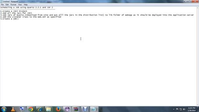 Quartz Scheduling using JSF2 смотреть онлайн