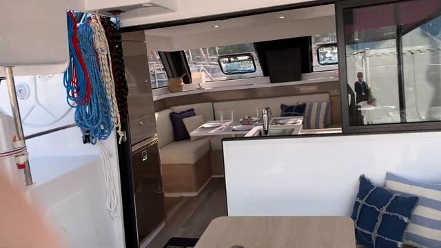 2020 Aventura 34 sailing catamaran walk-through смотреть онлайн