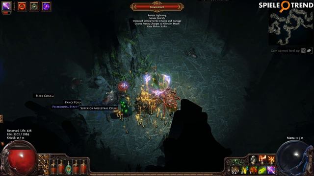 Path Of Exile #004 - [Ranger Level 70] [Akt 2] Große Schätze Bei Den Spinnen