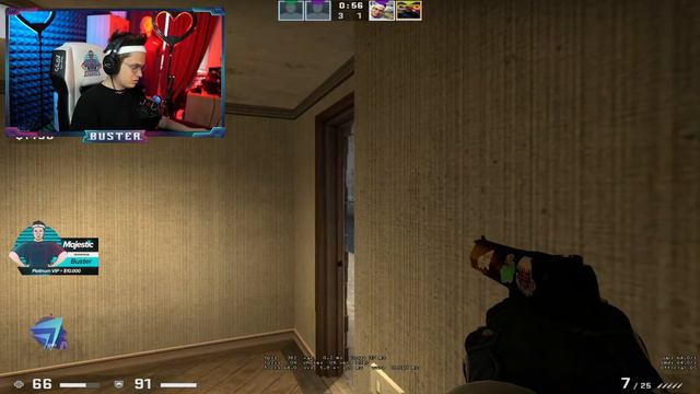 БУСТЕР ИГРАЕТ НАПАРНИКИ С БАБУШКОЙ /BUSTER И I_OLGA ИГРАЮТ НАПАРНИКИ В CS:GO/НАРЕЗКИ FREAK SQUAD смотреть онлайн