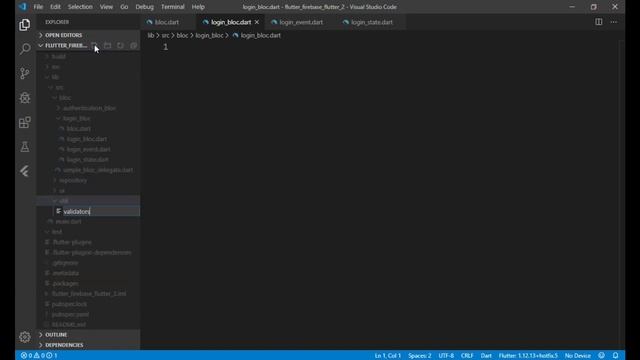Flutter Login con Patrón Bloc y Firebase (Parte 3) смотреть онлайн