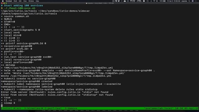 Istio 1.1 Review: Istio Sidecar resource to reduce memory overhead смотреть онлайн