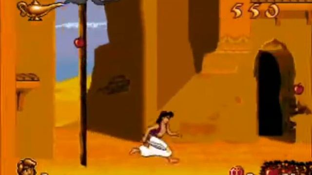 Видео обзор игры для СЕГИ Aladdin (Sega). смотреть онлайн