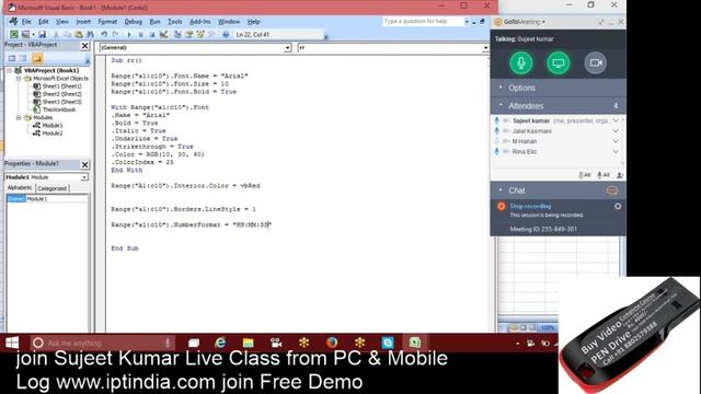 Pivot Table Automation with VBA Macros in Hindi - Learn VBA Macros online Live Call +91 8802579388 смотреть онлайн