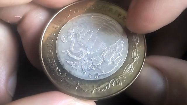 Биметаллические монеты стран мира Мексика 100 песо 2006 (46) 200 лет со дня рождения Бенито Хуареса смотреть онлайн