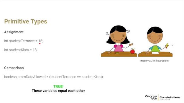 Java Variables: Assignment vs Compare, Part 1 смотреть онлайн