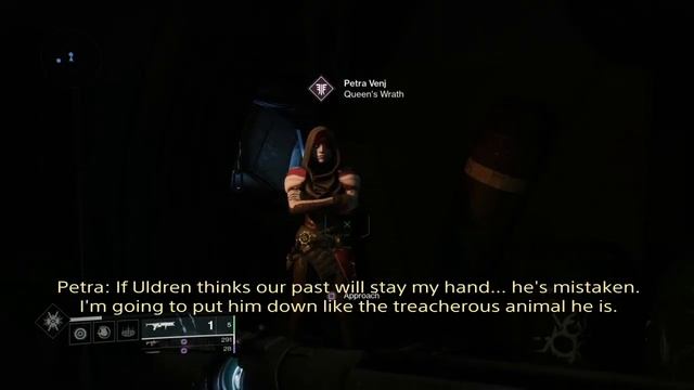 Idle Dialogue, Tangled Shore | Petra Venj: "If Uldren Thinks Our Past Will Stay My Hand" | Forsaken смотреть онлайн