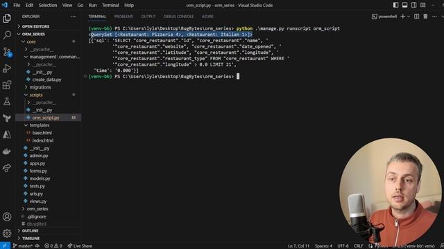 Django ORM - QuerySet Filtering and Lookups / Ordering and Slicing QuerySets смотреть онлайн