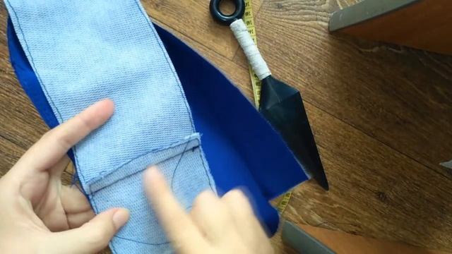 Как сшить кобуру из Наруто // Naruto cosplay tutorial смотреть онлайн
