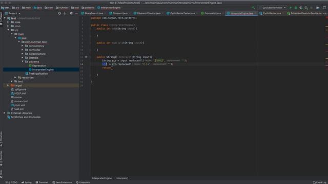 Interpreter Pattern in Java behavioral design pattern with example смотреть онлайн