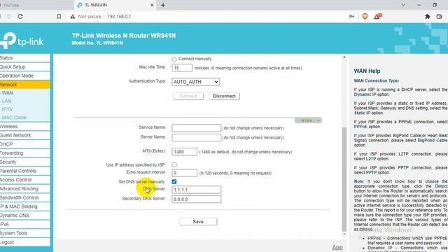DNS Set on TP Link Router | DNS | TP Link | 2022 смотреть онлайн