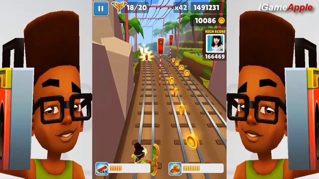 Subway Surfers World Tour Gameplay HD - 10 Hours 6 Minutes смотреть онлайн