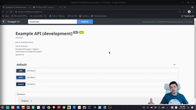 quarkus Swagger OpenApi microservicio product parte 3 смотреть онлайн