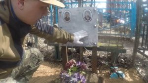 Заброшенная могила Мамы и Дочки. Уборщик заброшенных могил. ЛИШАЧИ.