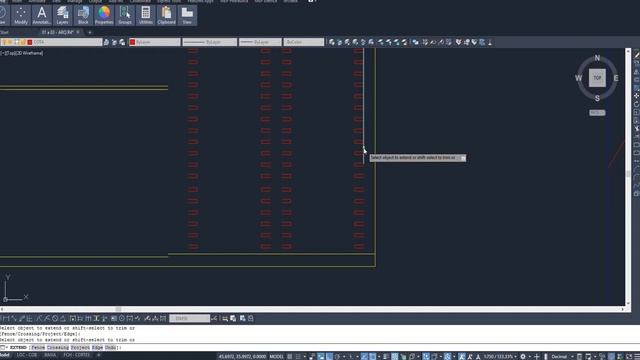 MACETE PRÁTICO PARA ESTENDER(EXTEND) E CORTAR(TRIM). AUTOCAD #12 смотреть онлайн