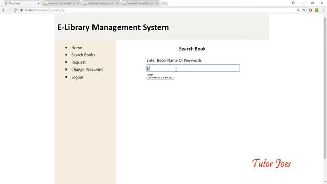 E-Library Finishing Project In HTML CSS PHP MySQL Tamil Part-20 смотреть онлайн