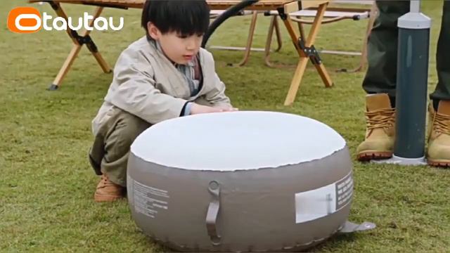 Уличный надувной диван с подставкой для ног OTAUTAU