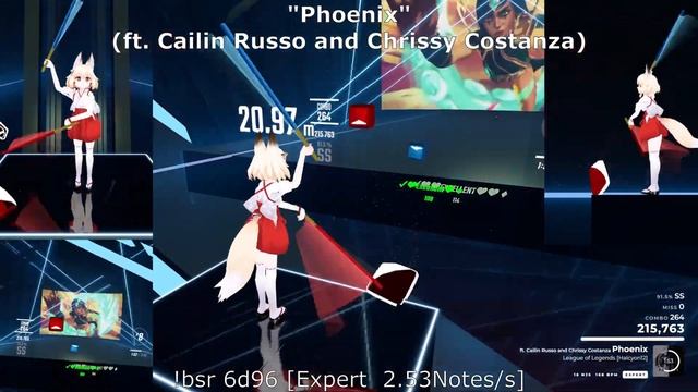 League of Legends / "Phoenix"(ft. Cailin Russo and Chrissy Costanza) [Expert] / UPDATE1.29.0 смотреть онлайн