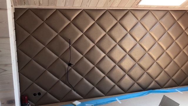 Дизайн-проект мансарды. Мягкие панели смотреть онлайн