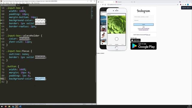 HTML & CSS Beginner Project Tutorial - Instagram Sign In Page Clone with Flexbox смотреть онлайн