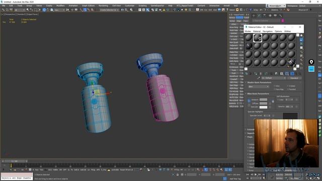 Разбор работы с проблемами в картах нормалей. Разбор геометрии, UV, экспорт, запекание. смотреть онлайн