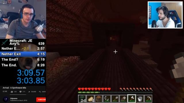 ZERANDO MINECRAFT EM SÓ 8 MINUTOS SEM CHEATS! IMPOSSÍVEL!!! смотреть онлайн