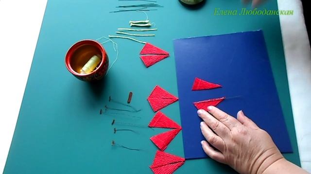 МК Лилии из гофрированной бумаги смотреть онлайн