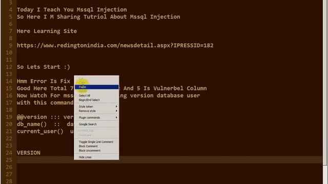 52 Mssql Injection смотреть онлайн