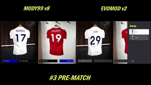 eFootball 2024 Patch MODY99 vs EVOWEB Official Kit смотреть онлайн