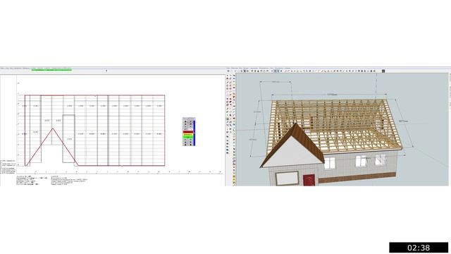 Демонстрация расчёта профильного листа смотреть онлайн