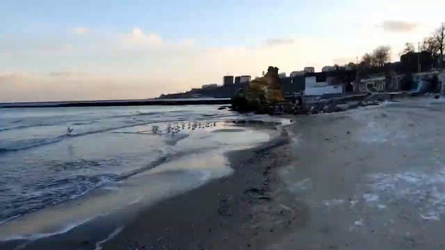 2021 зима. Одеса, море, місто. смотреть онлайн