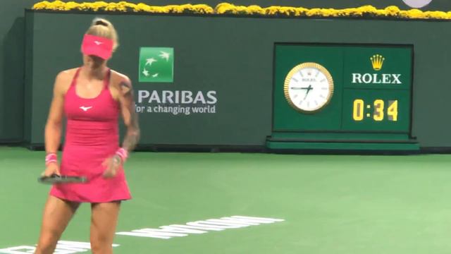 Tereza Martincova II, Indian Wells WTA Tennis смотреть онлайн
