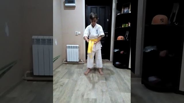 Как завязывать пояс Кёкушин карате смотреть онлайн