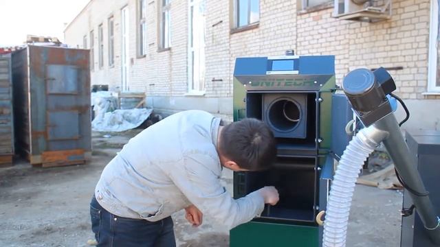 Чистка котла UNITECH Comfort смотреть онлайн