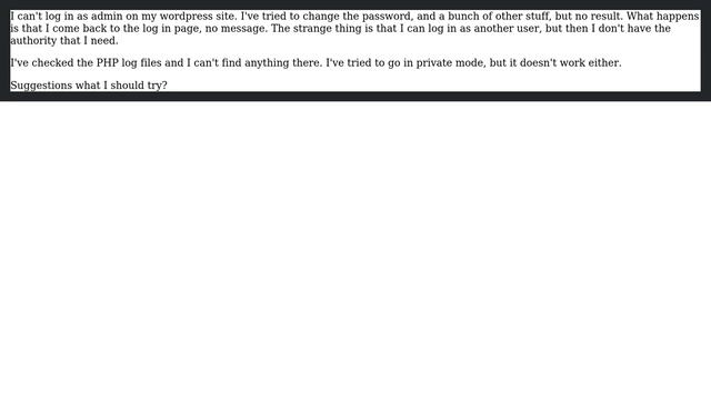 Wordpress: Admin login not working (2 Solutions!!) смотреть онлайн