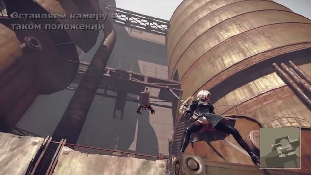 NieR: Automata — что будет если заглянуть под юбку 2B? смотреть онлайн