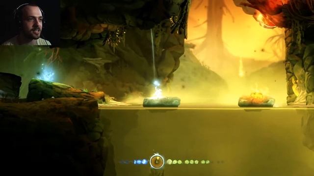 ПОТОКИ ЛАВЫ В ГОРЕ ХОРУ - ORI AND THE BLIND FOREST #14 смотреть онлайн