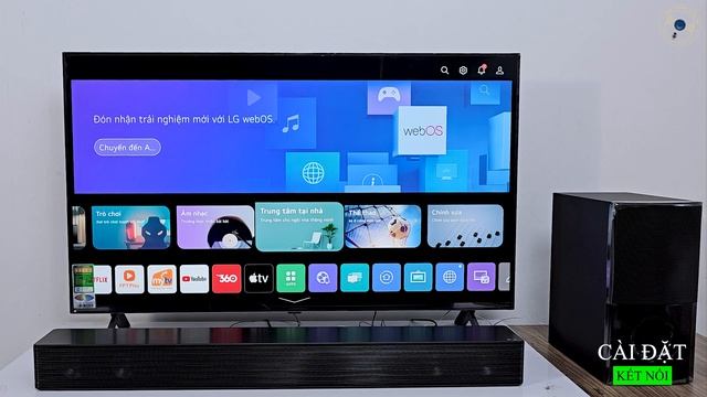 Nghe nhạc đón Tết cùng Bộ loa thanh LG SNH5 600W смотреть онлайн