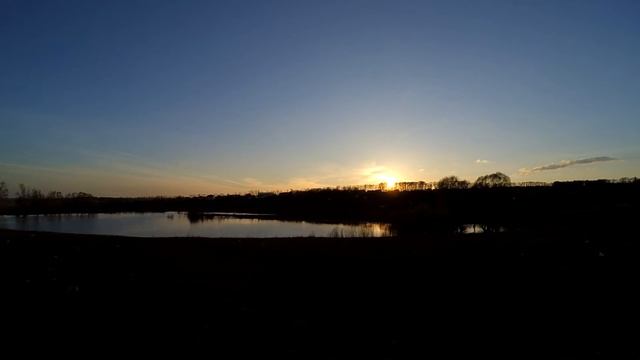 Весенний закат | 2016 | с.Пестрецы Timelapse смотреть онлайн