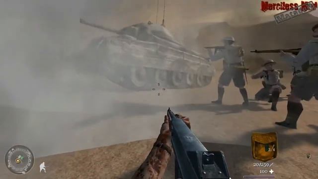 Call of Duty 2 - Mission 10: Operation Supercharge (Merciless mod) смотреть онлайн