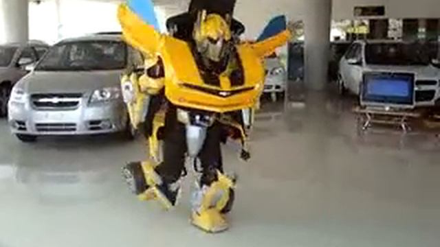 Костюм из фильма "Трансформеры" - смотрите до конца! смотреть онлайн