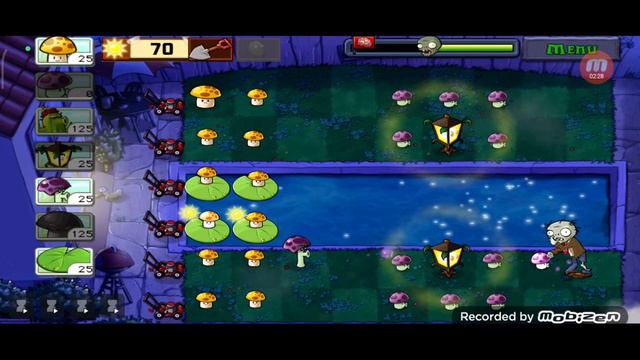играю в Plants vs Zombies #7 прохожу туман смотреть онлайн