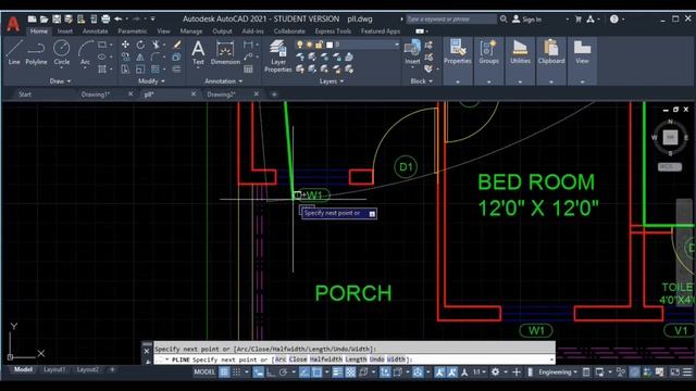 AutoCAD 2021 Tutorials Lesson-25 (AREA) смотреть онлайн