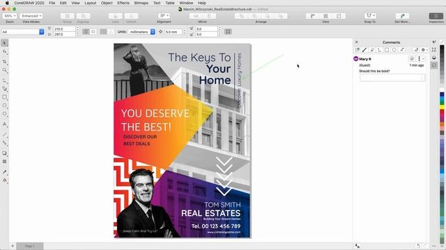 Comments and Annotations | CorelDRAW for Mac смотреть онлайн