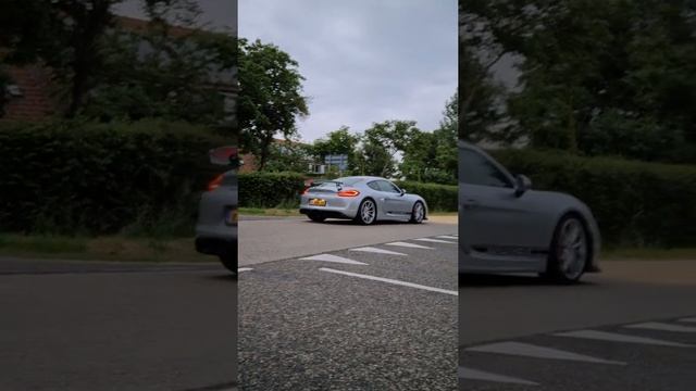 Porsche 718 GT4 Nardo Grey 8K смотреть онлайн