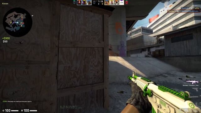 Counter strike Global Offensive gameplay 2K QHD (2560x1440) !! Нарезка килов, клатчей !!! смотреть онлайн