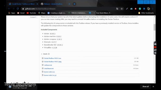 Docker Installation using Docker ToolBox on WINDOWS 10 смотреть онлайн